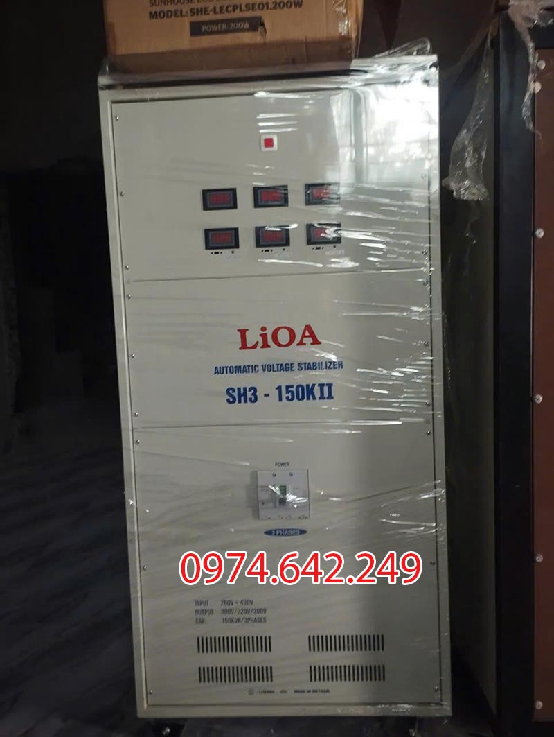 Ổn áp 150kVA LiOA SH3 - 150KII