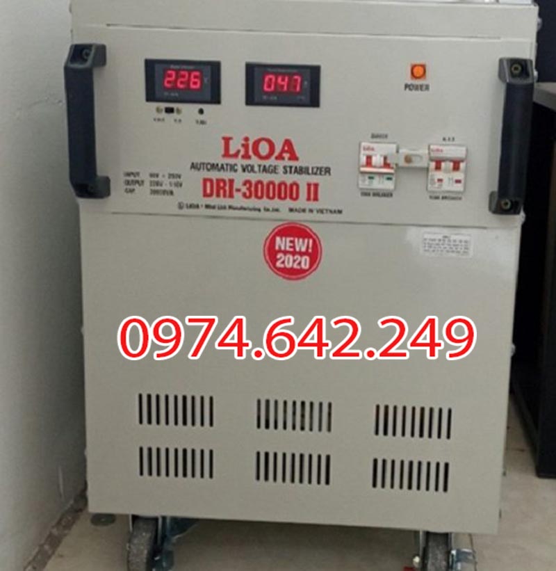 Ổn áp LiOA 30kVA 1 pha DRI - 30000II