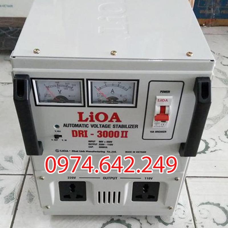 Ổn áp Lioa 3kVA 1 pha DRI - 3000II