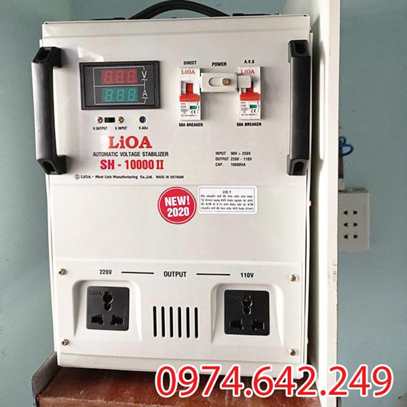 Cần đọc chi tiết thông số ổn áp Lioa 10kVA trước khi mua
