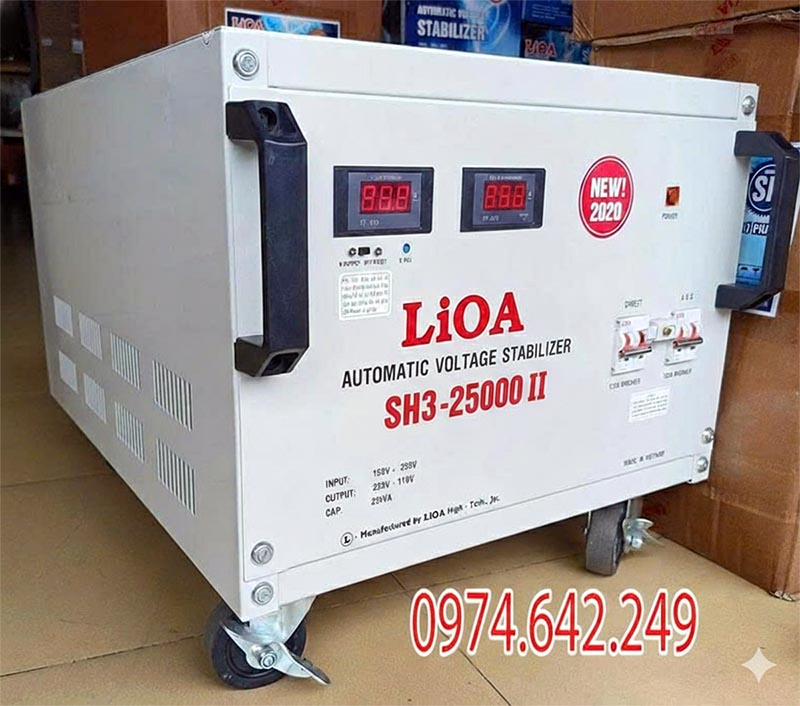 Ổn áp LiOA 25kVA 3 pha SH3 - 25000II