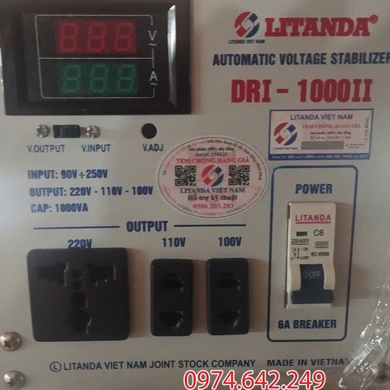 Cần chú ý thông số kỹ thuật khi mua ổn áp tủ lạnh