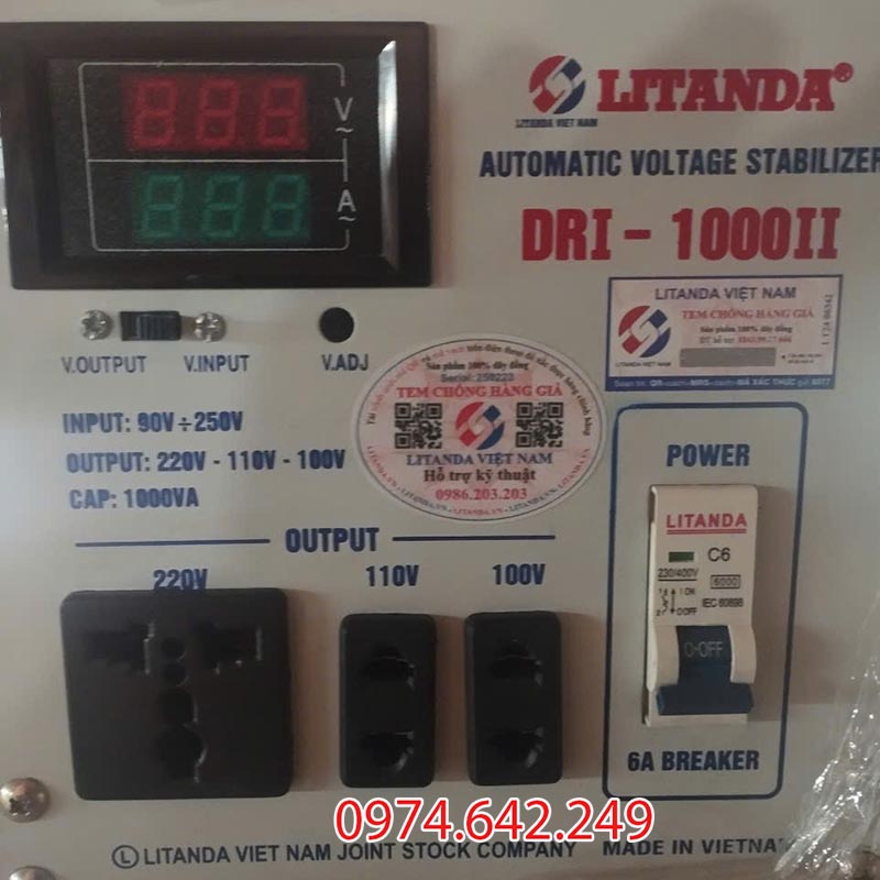 Các thông số kỹ thuật cần quan tâm khi chọn mua ổn áp