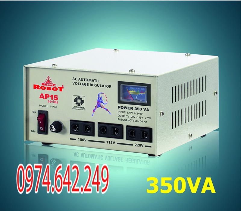 Ổn áp rơ le Robot 350VA