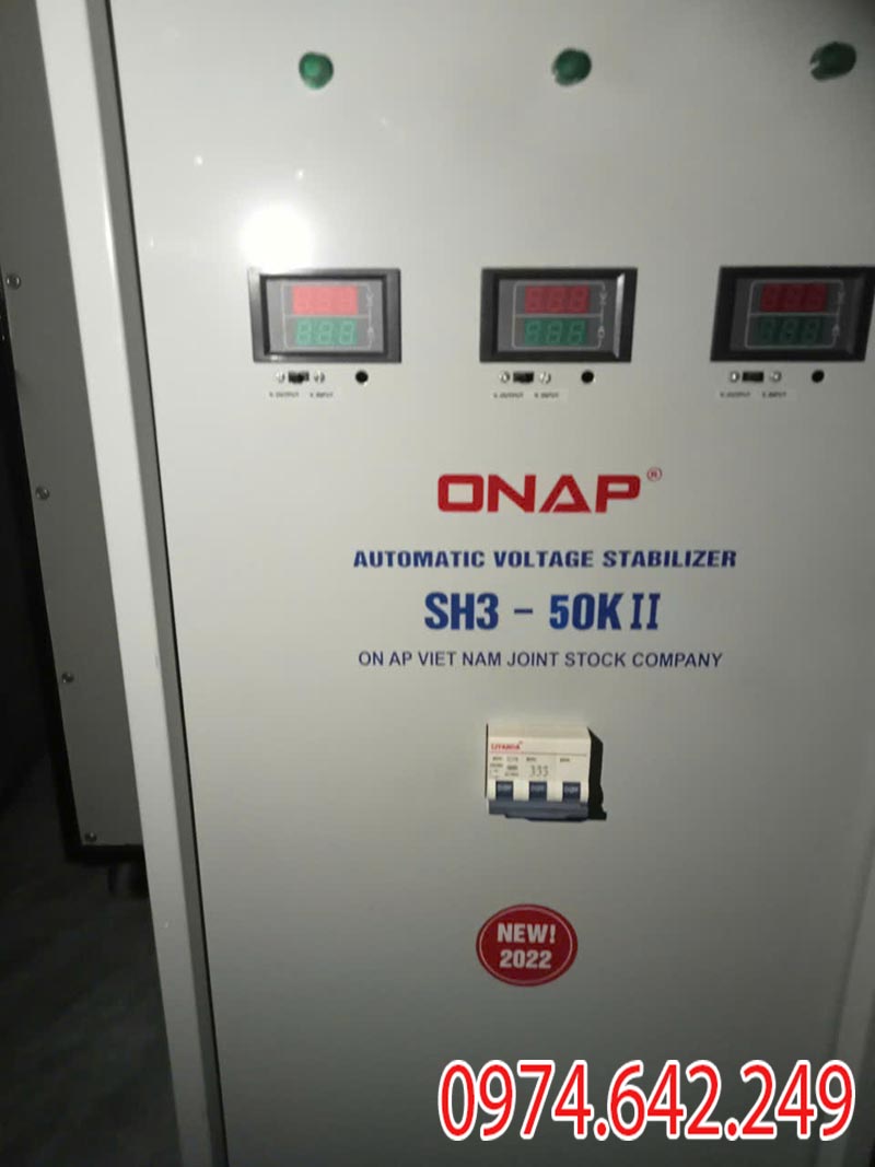 Ổn áp 3 pha 50kVA LiOA SH3 - 50KII