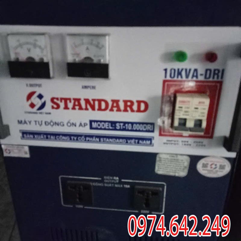 Ổn áp Standard 1 pha 10KVA-DRI
