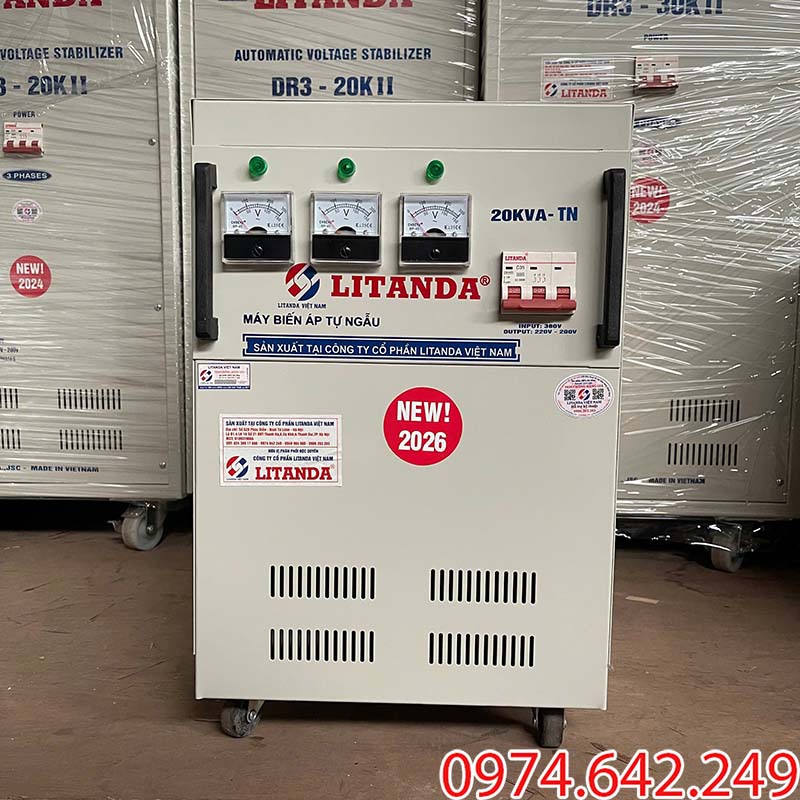 Biến áp 1 pha 20kVA Litanda