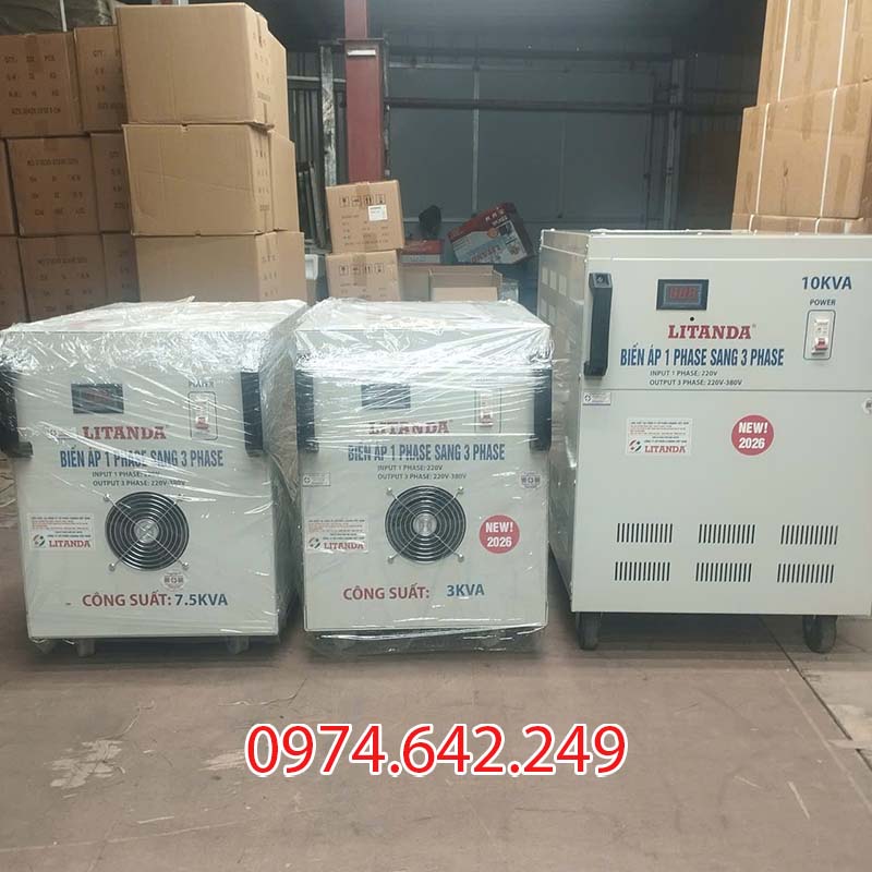 Onap.vn có đa dạng công suất và kích cỡ cho khách hàng lựa chọn