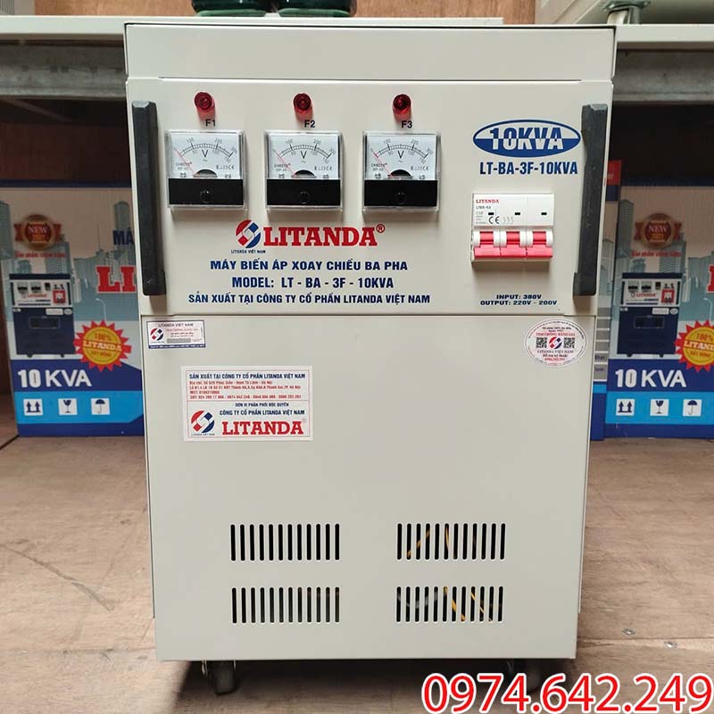 Biến áp 10kVA 3 pha Litanda
