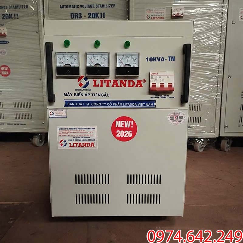 Biến áp 10kVA Litanda