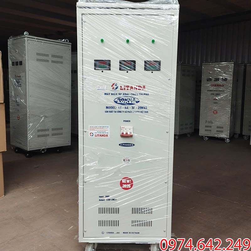 Biến áp 20kVA 3 pha Litanda