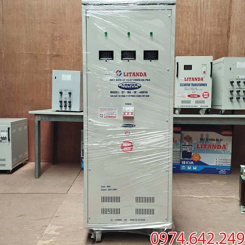 Biến áp 40kVA 3 pha Litanda