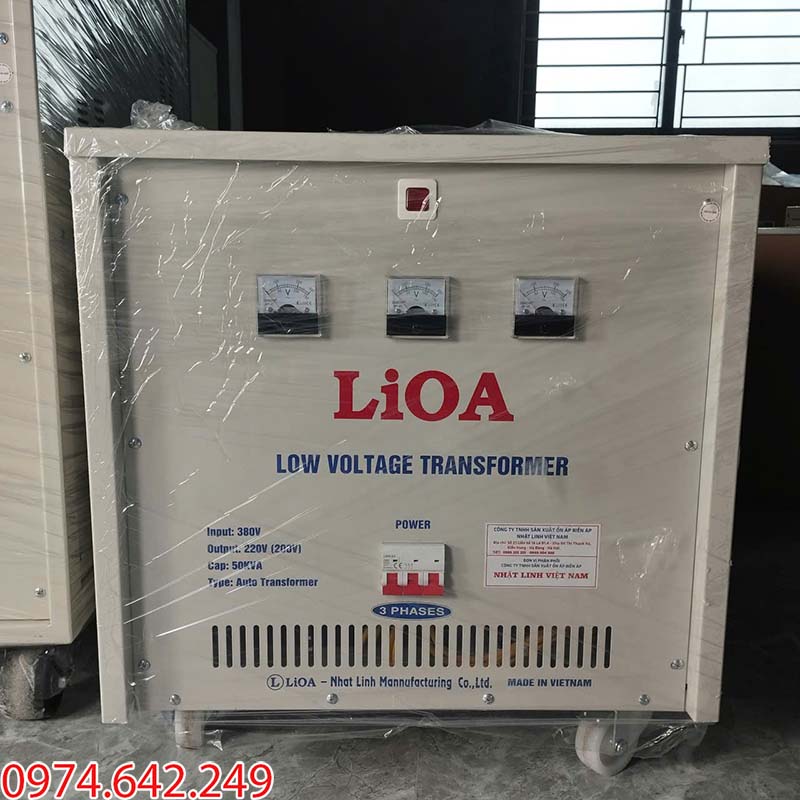 Biến áp 50kVA 3 pha LiOA