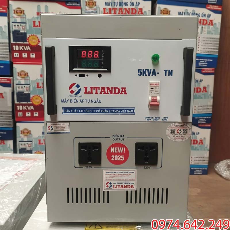 Biến áp 5kVA litanda