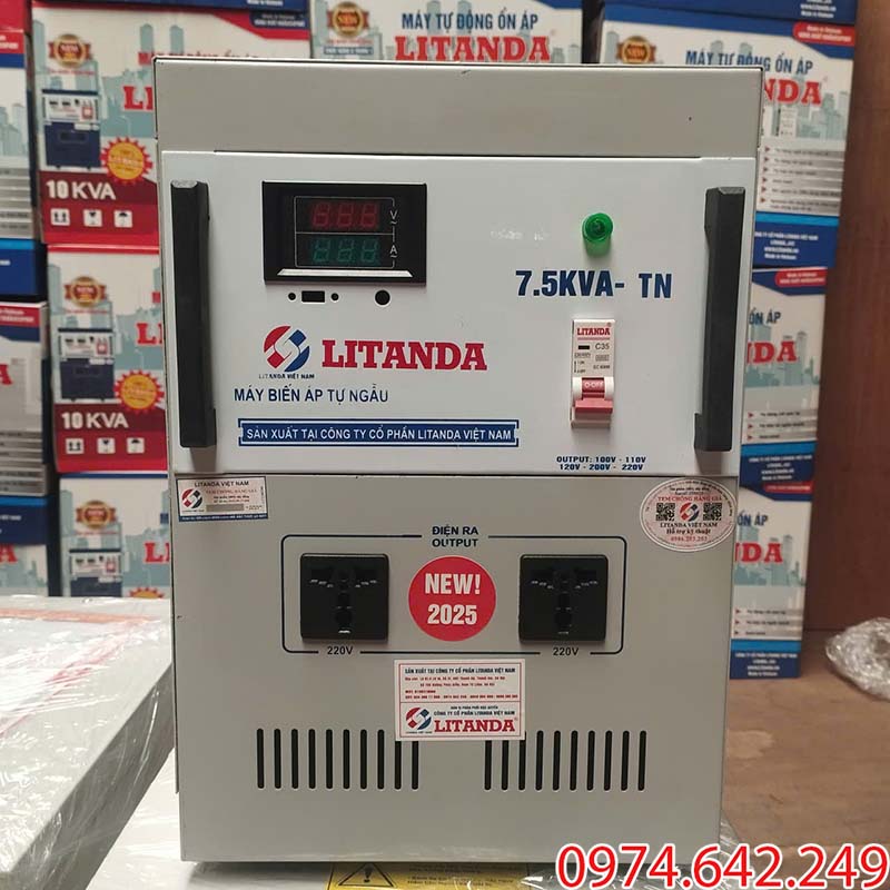 Biến áp 7.5kVA thương hiệu Litanda