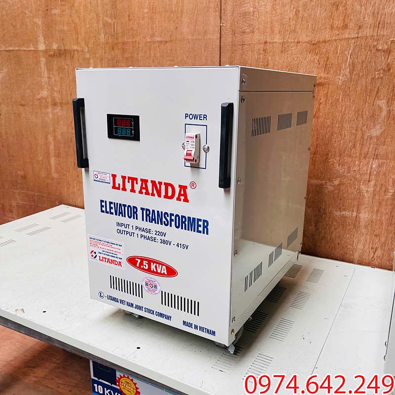 Biến áp cho thang máy 7.5kVA Litanda