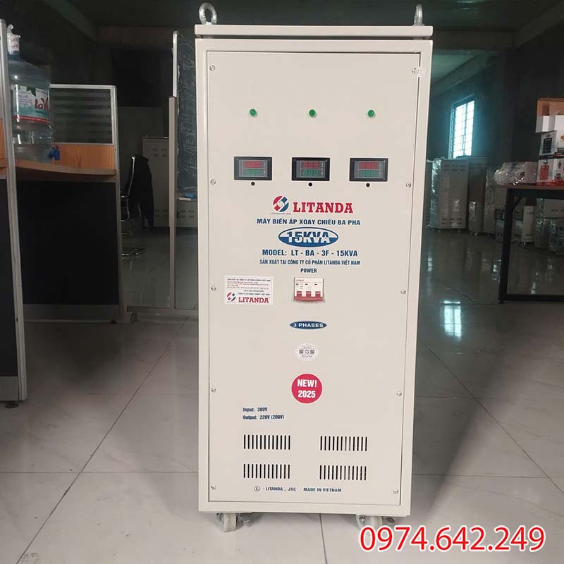 Biến áp cách ly 15kVA 3 pha Litanda