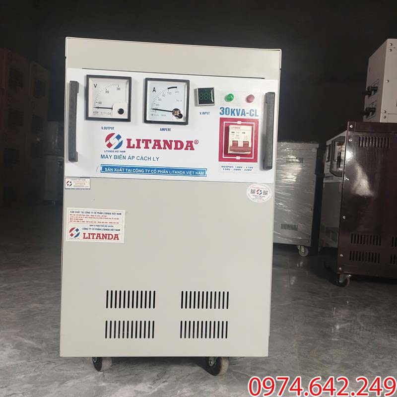 Máy biến áp cách ly 30kVA Litanda