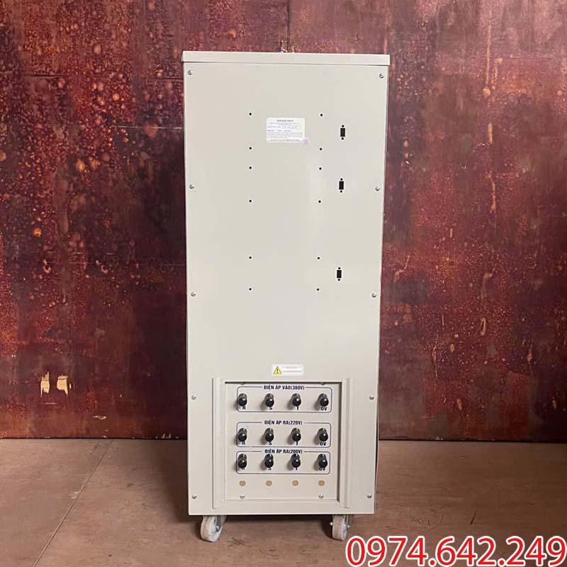 Đằng sau của biến áp cách ly 80kVA 3 pha Litanda
