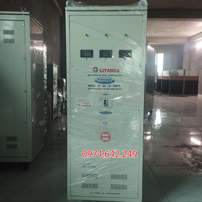 Biến áp 3 pha 60kVA Litanda