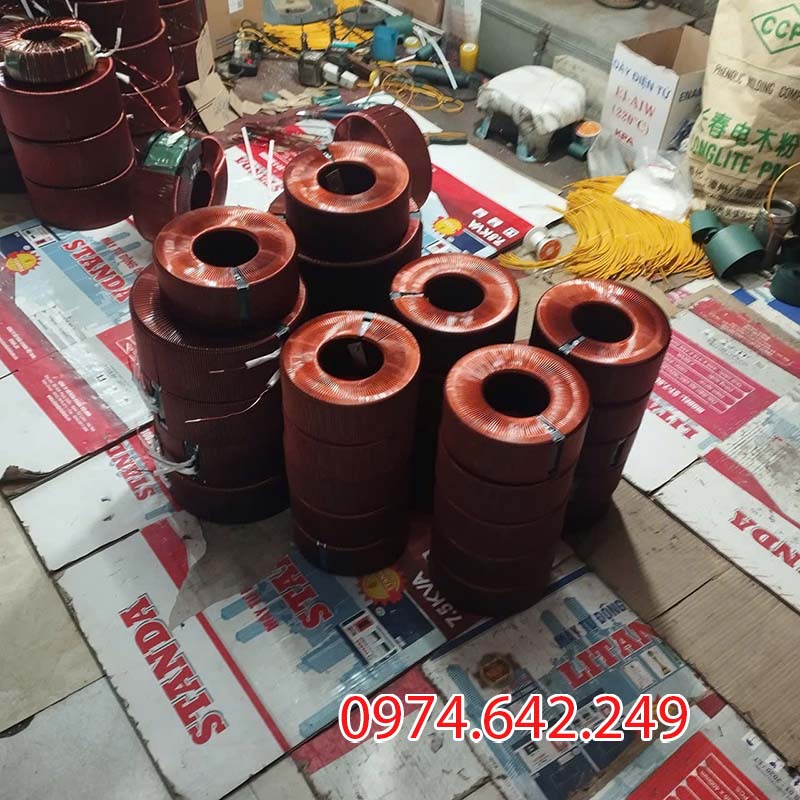 Onap.vn nhận quấn biến áp xuyến 100% dây đồng, tay nghề cao
