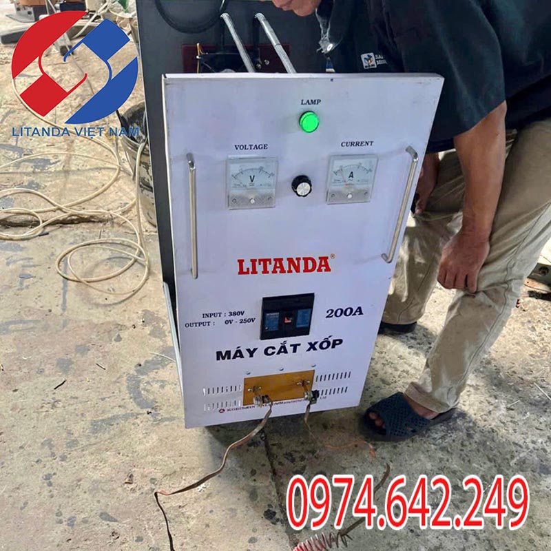 Máy cắt xốp Litanda