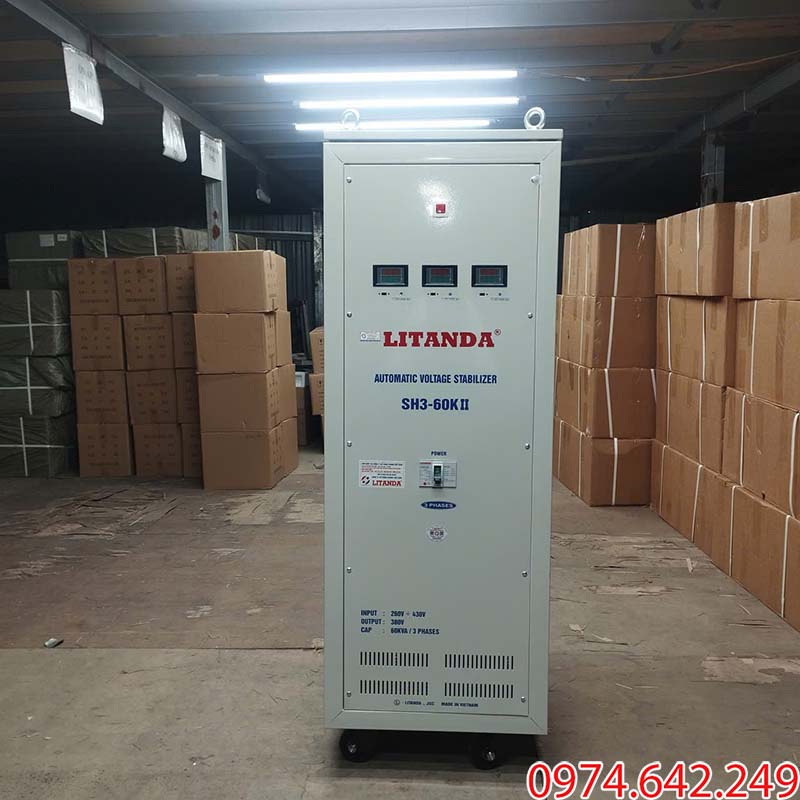 Ổn áp 60kVA 3 pha Litanda