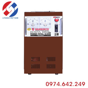 Ổn Áp Hanshinco 10KVA 1 Pha Dải 90V–250V