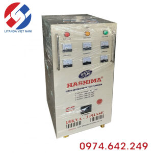 Ổn Áp Hashima 15KVA 3 Pha Dải 260V–430V