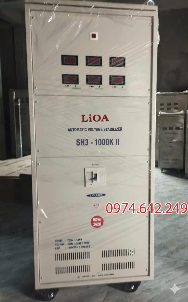 Ổn áp LiOA 1000kVA 3 pha SH3