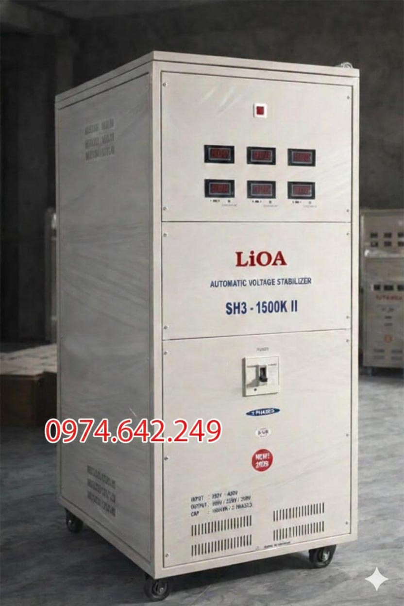 Ổn áp LiOA 1500kVA 3 pha SH3