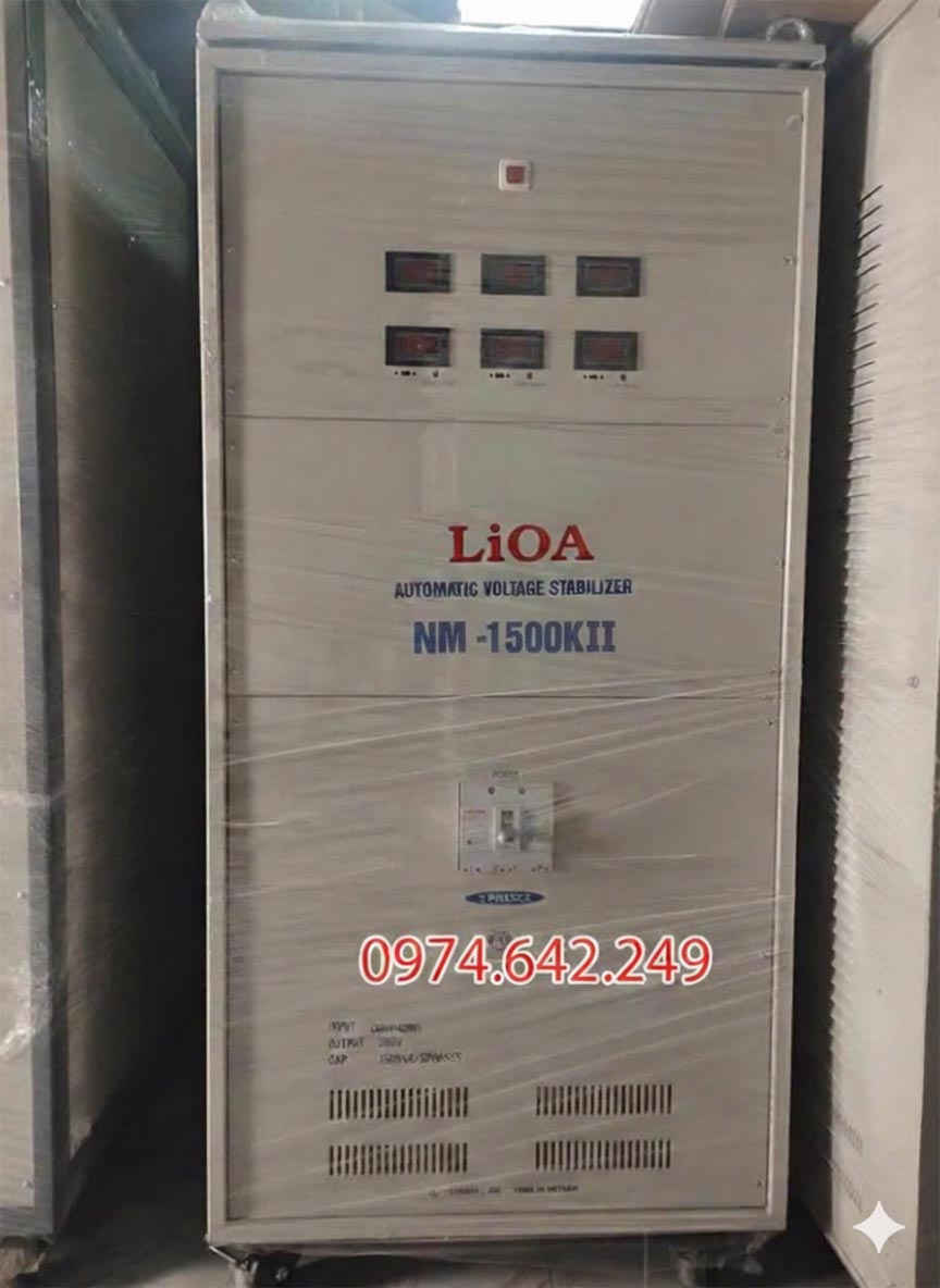 Ổn áp LiOA 1500kVA 3 pha NM