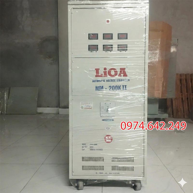 Ổn áp Lioa 200kva NM