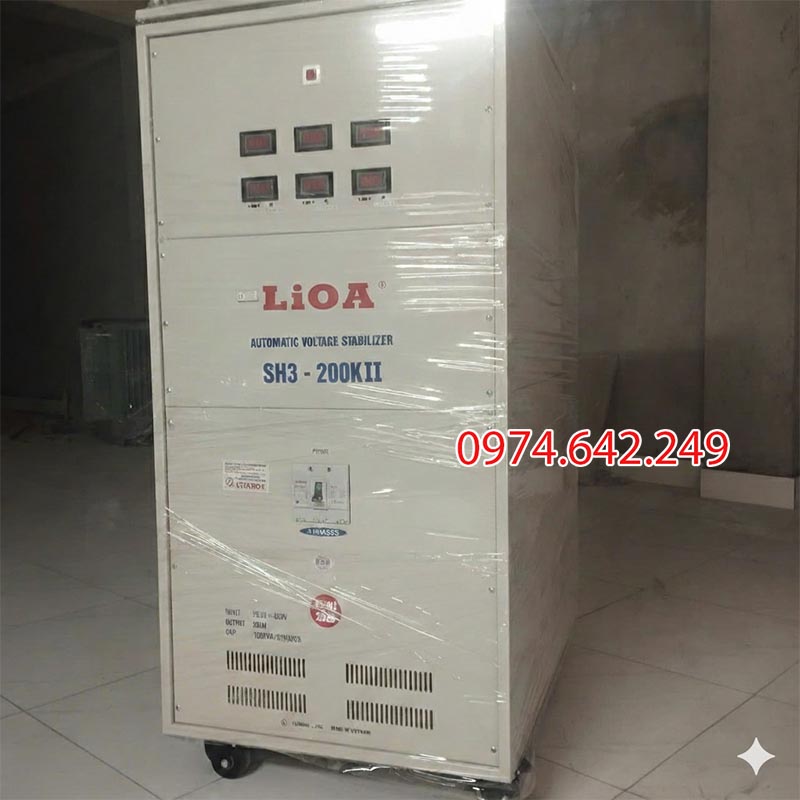 Ổn áp 200kVA LiOA SH3 - 200KII
