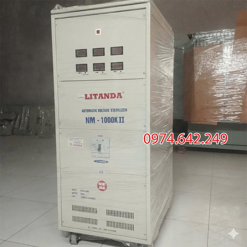 Ổn áp 1000kVA Litanda NM - 1000KII