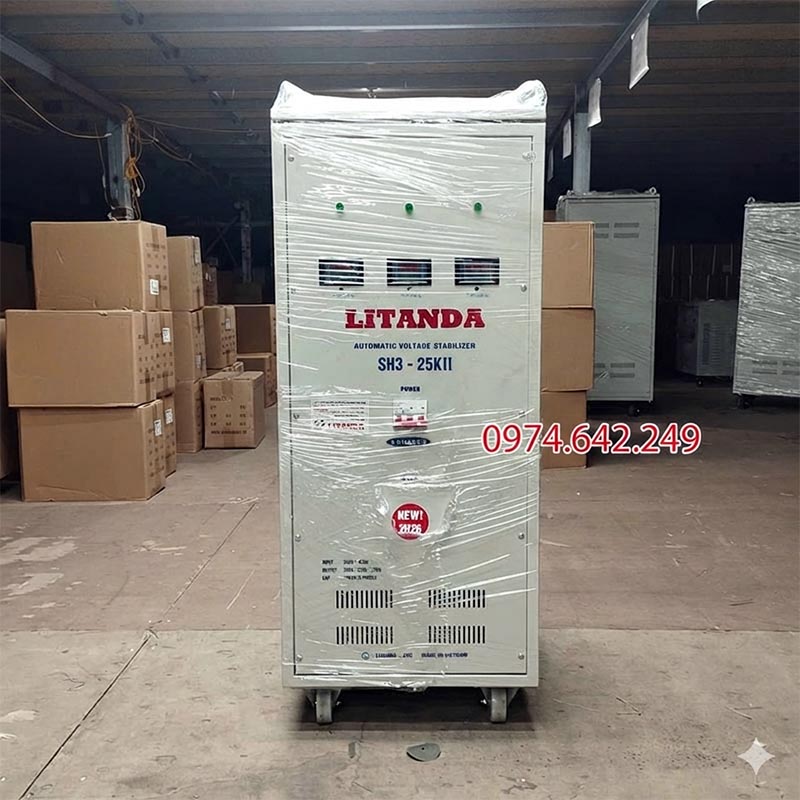 Ổn áp 25kVA Litanda SH3