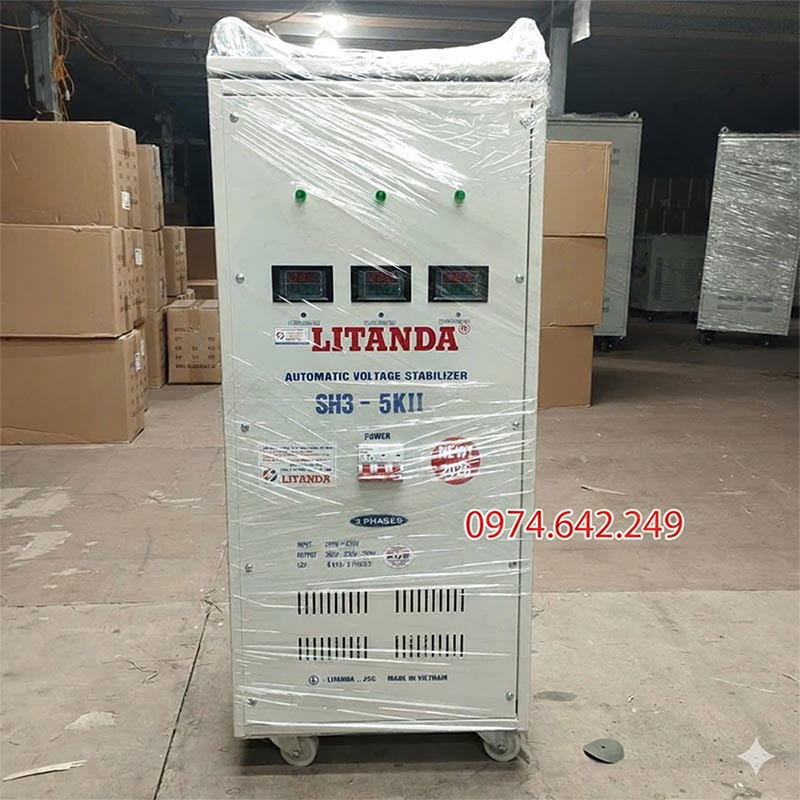 Ổn áp Litanda 5kVA 3 pha