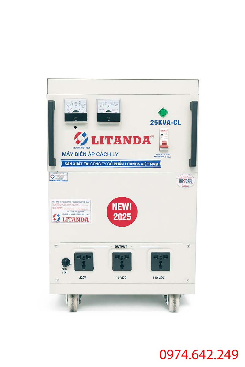 Biến áp cách ly 25kVA Litanda
