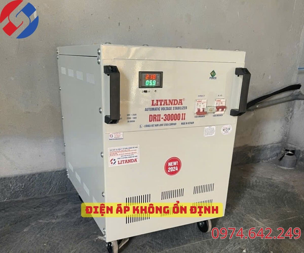 Điện áp không ổn định: Nguyên nhân, dấu hiệu và cách khắc phục hiệu quả