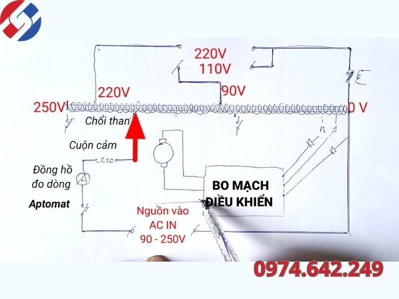 Nguyên lý hoạt động của sơ đồ mạch ổn áp