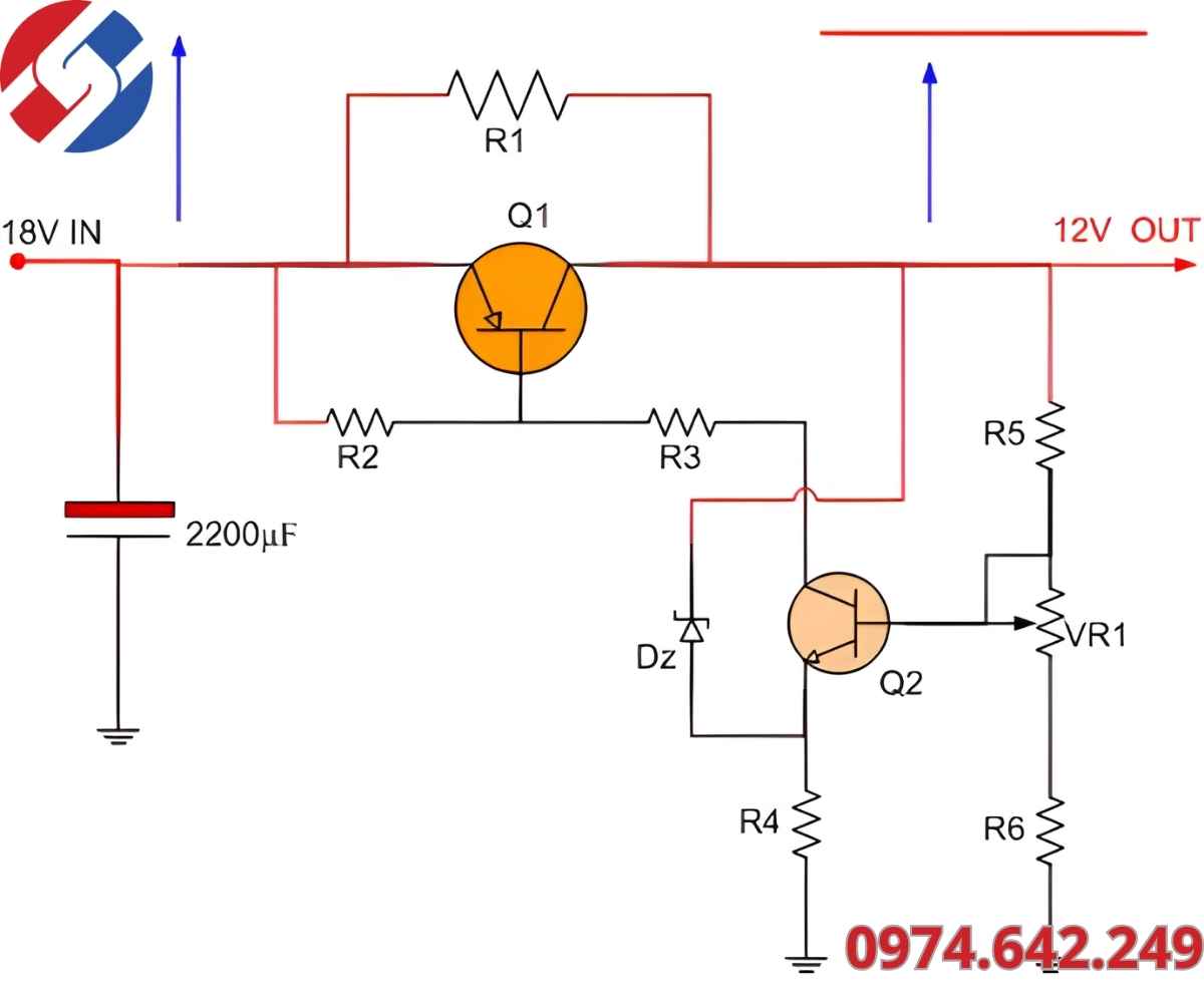 Sơ đồ mạch ổn áp 12V: Cấu tạo, nguyên lý và cách lắp chi tiết