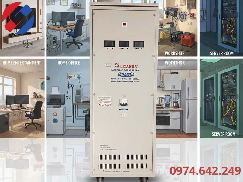 Litanda Việt Nam – Đơn vị cung cấp biến áp và ổn áp uy tín hàng đầu