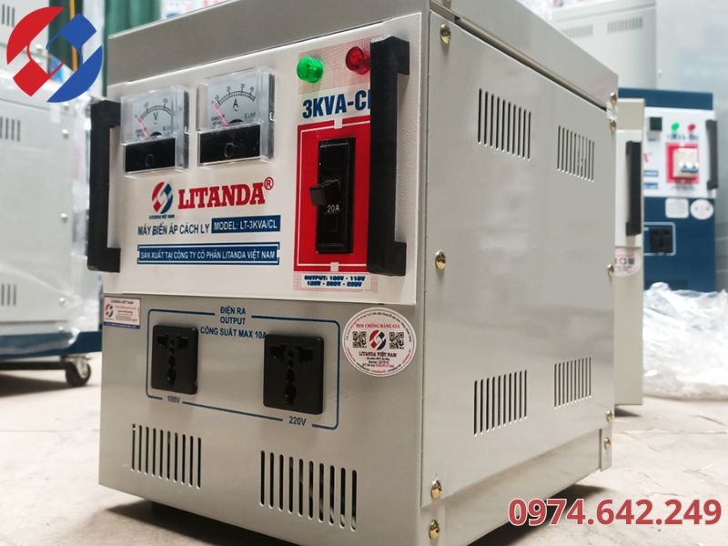 Ưu điểm vượt trội của cấu tạo biến áp cách ly